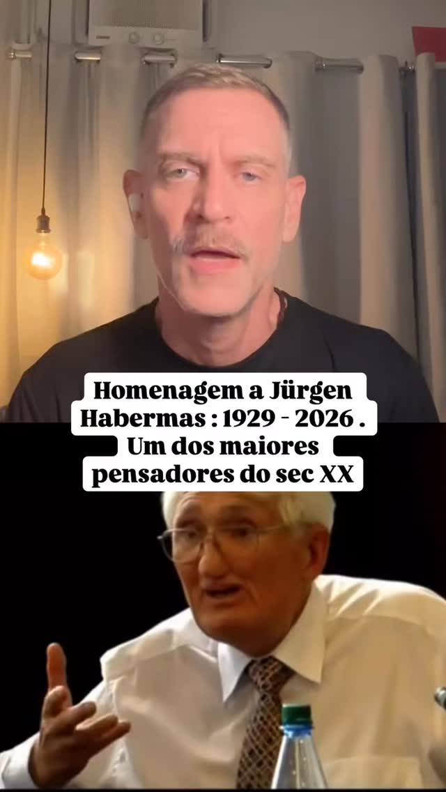 HOMENAGEM A JÜRGEN HABERMAS: 1929 - 2026

UM DOS MAIORES PENSADORES DO SÉC XX

"Num debate onde alguém precisa vencer, ninguém ganha, só há perdedores, o que vence é o ego, o que perde é a compreensão. [...] Quem precisa ter razão nunca chega perto da verdade."

Rodrigo Octavio (@rodrigooctavio) 

Fonte: 

<https://www.instagram.com/reel/DV4jUXvgsij>. Acesso em: 15 mar. 2026.

⚠️➡️Nos siga no Instagram: @katholikosbrasil

⚠️➡️Curta nossa página no Facebook: @katholikosbrasil

#Katholikos #Filosofia #filósofo #Habermas #morreuHabermas
