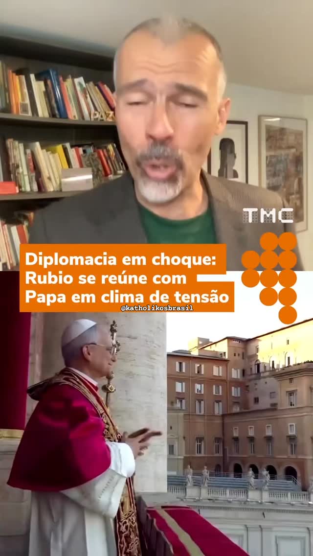 "Na análise de Jamil Chade (@jamilchade_oficial) para o TMC 360 sobre o encontro entre o secretário de Estado dos EUA, Marco Rubio, e o Papa Leão XIV, o clima promete ser tudo menos leve.

Segundo ele, a relação entre o Vaticano e o governo Trump vem se desgastando desde o início do pontificado. 'O Papa começou a criticar abertamente as deportações depois também a guerra no Irã' explica.

Chade destaca ainda que Rubio não vai apenas como chefe da diplomacia americana, mas também como católico, o que adiciona peso simbólico ao encontro. Mesmo assim, o ambiente é de tensão.

'Donald Trump disse hoje que o Papa está colocando os católicos em perigo', lembra o jornalista, reforçando o grau de conflito às vésperas da reunião.

Para Chade, o encontro dificilmente será cordial: 'não vai ser exatamente uma conversa pacífica'."

Fonte: 

<https://www.instagram.com/reel/DX9hjh-DB4v>. Acesso em: 05 mai. 2026.

⚠️➡️Nos siga no Instagram: @katholikosbrasil

⚠️➡️Curta nossa página no Facebook: @katholikosbrasil

#Katholikos #PapaLeãoXIV #LeãoXIV #Vaticano #Paz
