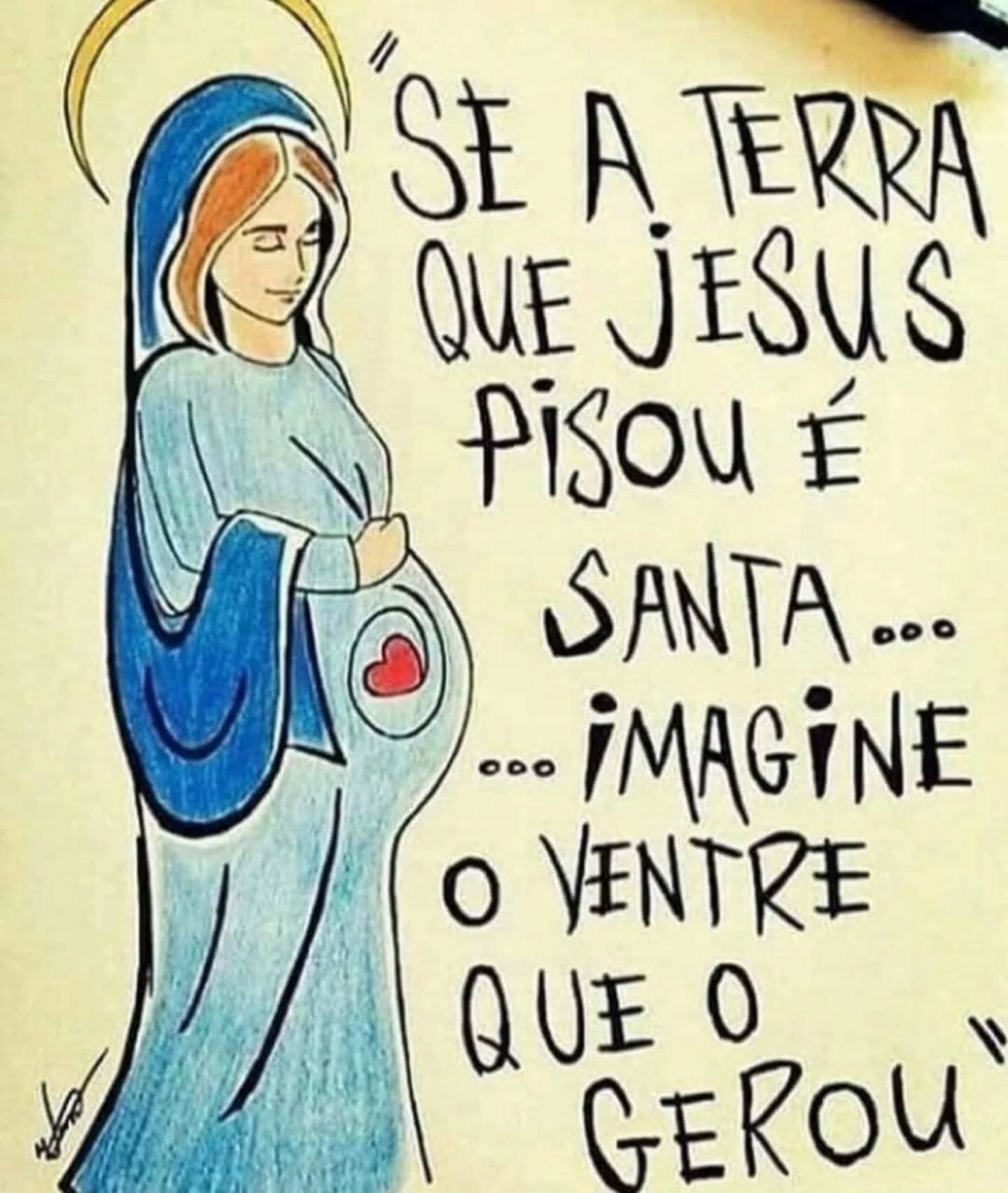 "Se a terra que Jesus pisou é santa... imagine o ventre que o gerou."

Autor desconhecido

Arte: autor desconhecido. 

⚠️➡️Nos siga no Instagram: @katholikosbrasil

⚠️➡️Curta nossa página no Facebook: @katholikosbrasil

#Katholikos #Maria #Mãe #Jesus